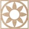 Ekena Millwork Blume Wood Fretwork Pierced Ceiling Medallion, Alder, 36"OD x 12 1/2"ID x 1/4"T CMWP36X36X0250BLAL - alternate 3